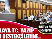 Ahmet Cin'den CHP'li meclis üyelerine