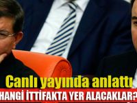 Ahmet Davutoğlu ve Ali Babacan'ın hangi ittifakta yer alacaklarını duyurdu