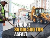 86 bin 500 ton asfalt