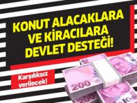 Konut alacaklara devlet desteği