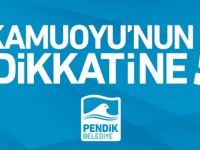 Pendik Belediyesi'nden çok önemli duyuru!