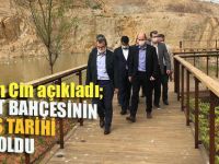 Ahmet Cin'den Millet Bahçesi müjdesi; Açılacağı tarih