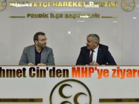 Ahmet Cin'den MHP'ye ziyaret
