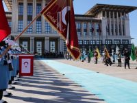 Katar Emiri Türkiye'de .. Erdoğan törenle karşıladı