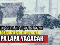 Öyle böyle değil! İstanbul'a son yılların en yoğun karı geliyor