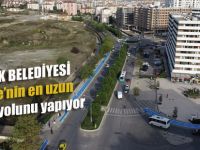 İstanbul'un en uzun bisiklet yolu Pendik'te