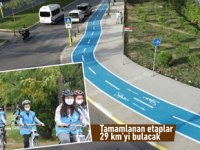 Türkiye'nin en uzun bisiklet yolu!
