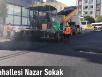 Pendik'in dört bir tarafına asfalt döküyorlar