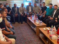 AK Parti'nin atom karıncası Osman Boyraz Sivaslılar Derneği'ndeydi