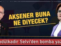 Abdülkadir Selvi'den bomba yazı!