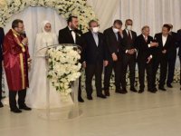 Başkan Ahmet Cin, kızının nikahını kıydı