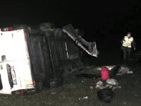 Bulgaristan'da feci kaza! Onlarca ölü var