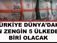 Türkiye Dünyanın en zengin 5 ülkesinden birisi oluyor