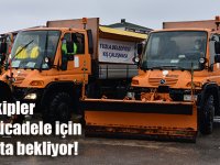 Tuzla Belediyesi Kar Yağışına karşı teyakkuza geçti