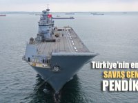 Türkiye'nin ilk uçak gemisi deniz testi Pendik'te başladı