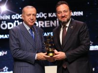 Erdoğan'a Türkiye'nin gücü özel ödülü
