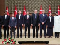 Cumhurbaşkanı Erdoğan Ahmet Cin ve Pendik Heyetini kabul etti