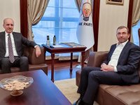 Ahmet Cin'den Numan Kurtulmuş'a ziyaret