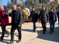 Belediye Başkanı Ahmet Cin deprem bölgesinde