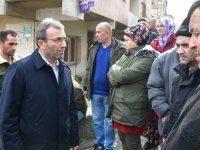 Ahmet Cin'den Kavakpınar'a geçmiş olsun ziyareti