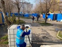 Hatay'ın kırsal kesimlerine Tuzla Belediyesi su taşıyor