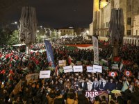 On binlerden Filistin’e destek mesajı