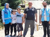 Şehit aileleri, gazi ve gazi yakınlarına Kurban Bayramı öncesi ziyaret