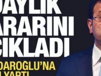 İmamoğlu İstanbul için adaylık kararını açıkladı