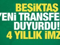 Beşiktaş dev transferi duyurdu!