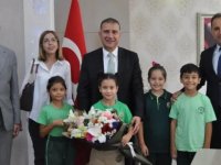 Atatürk İlkokulu'ndan Kaymakam Güney'e ziyaret