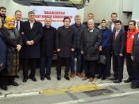 Tuzla'dan Bayırbucak Türkmenleri'ne 3 tır yardım