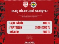Pendikspor-Fenerbahçe maçı biletleri satışta!