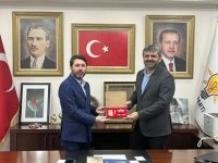 Sivaslılar'dan AK Parti İlçe Başkanına hayırlı olsun ziyareti