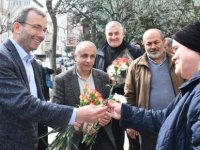 Ahmet Cin Orhangazi Mahallesi'ni ziyaret etti
