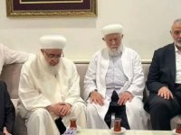 Hamas liderinden İsmailağa Cemaati'ne taziye ziyareti