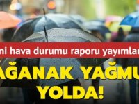 Meteoroloji alarm verdi! Sağanak yağmur geliyor