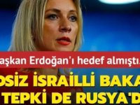 Erdoğan'ı hedef alan İsrailli bakana Rusya'dan sert tepki