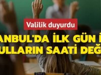 İstanbul'da okulların başlama saati değişti