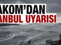 İstanbul için şiddetli yağış uyarısı!