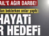 İsrail'e büyük darbe!