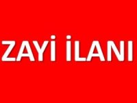 ZAYİ İLANI