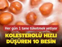 Kolesterolü en hızlı düşüren 10 besin! İlaca gerek yok her gün 1 tane