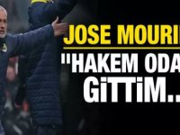 Jose Mourinho maçtan sonra hakem odasına gitti!