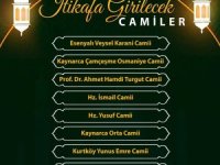 Pendik'te hangi camilerde itikafa girilecek?