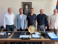 AHİSİAD'tan Jandarma Komutanına ziyaret