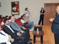 Prof. Dr. İbrahim Yüksel, TÜBİTAK Bilim Söyleşileri Kapsamında Öğrencilerle Buluştu