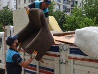 Pendik'te günlük 40 ton atık eşya toplanıyor