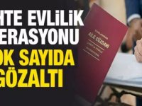 Yabancı kadınlarla sahte evlilik.. Çok sayıda gözaltı var!