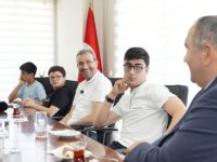 Ahmet Cin, Pendikli LGS Şampiyonlarını Ağırladı