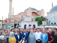 Ayasofya’nın ibadete açılışının 5. yılında dualar Gazze ve tüm mazlumlar için yükseldi